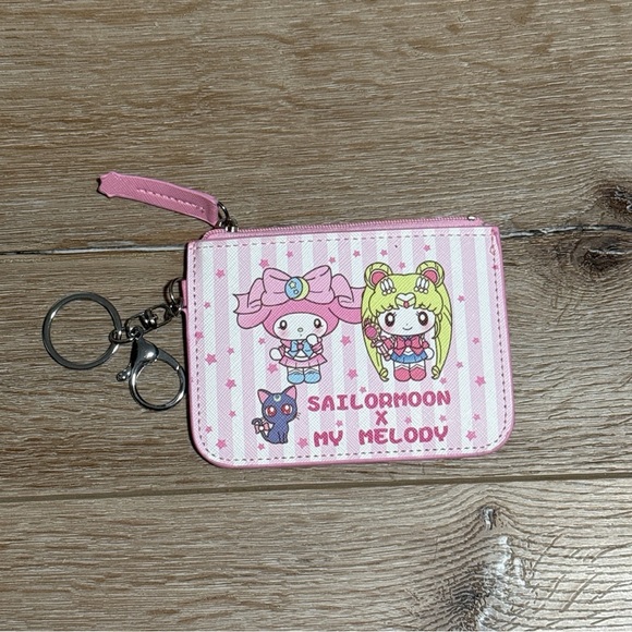 Accessories - Sailor Moon x My Melody Pink Coin Purse